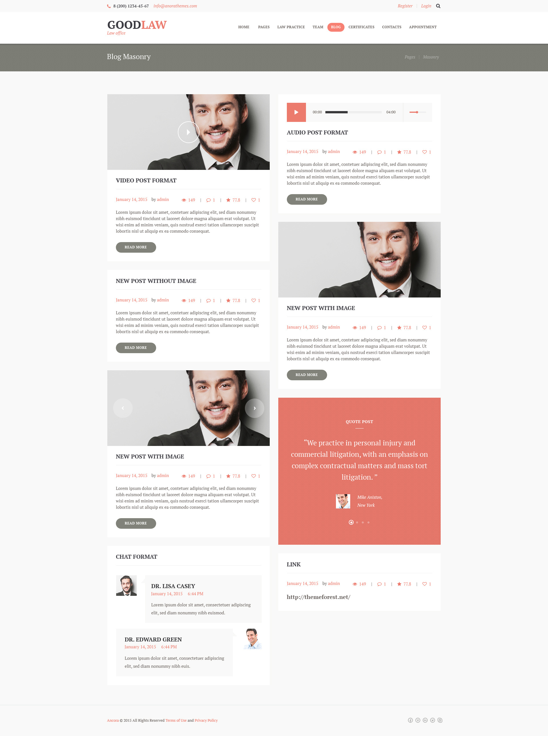 GoodLaw A Lawyers & Legal Advisor WordPress Theme by AncoraThemes
